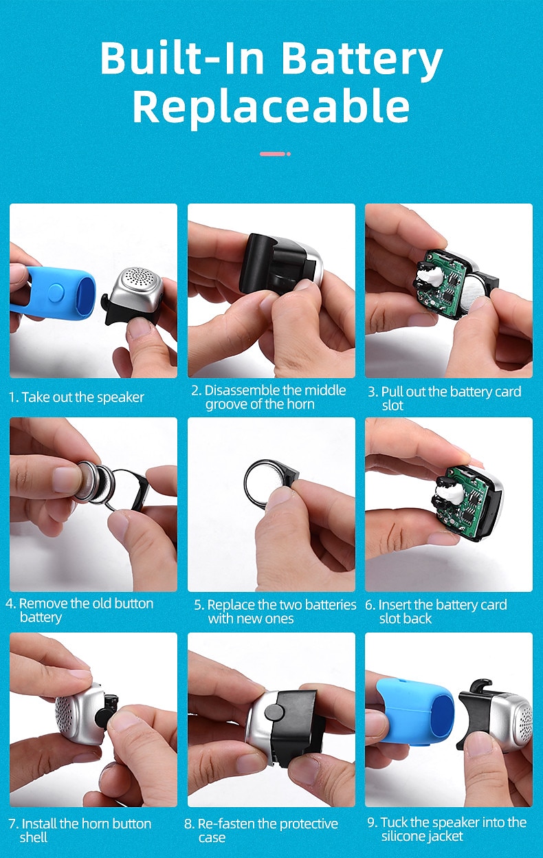 Electric Bicycle Bell 90db Horn Rain Proof MTB Bicycle Handlebar Silicone Shell Ring Bicycle Bell Accessories 2025 - $17.99 –P11