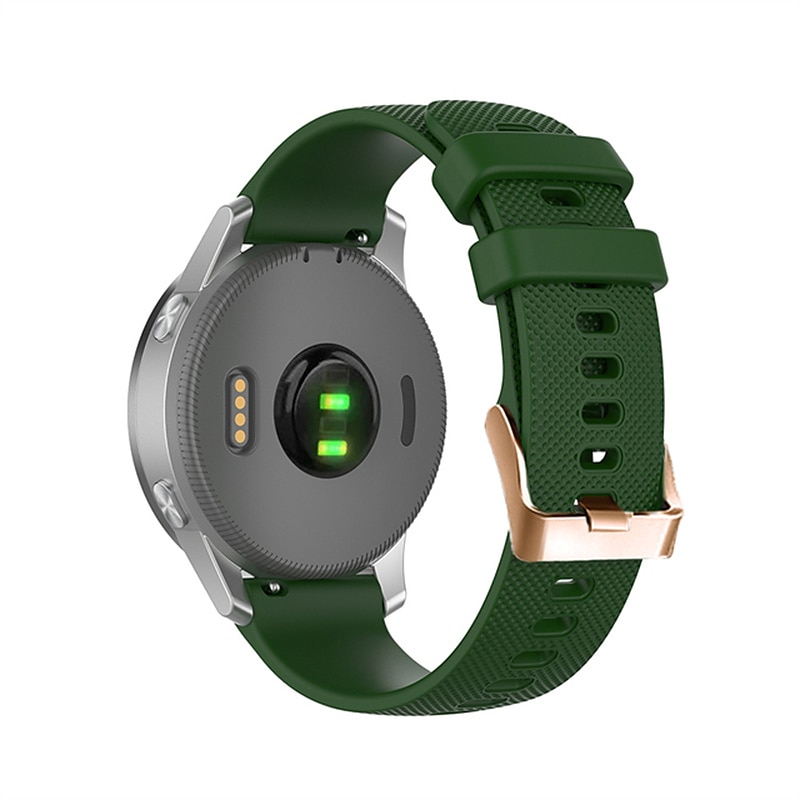 Bracelet silicone étanche 18mm 20mm pour Garmin Forerunner 265S 255S Active 5 Venu 3S 2S Sq 2 Plus Vivoactive 4S 3 Vivomove Sport, réglable de 2025 ? NZ $19.89 –P13