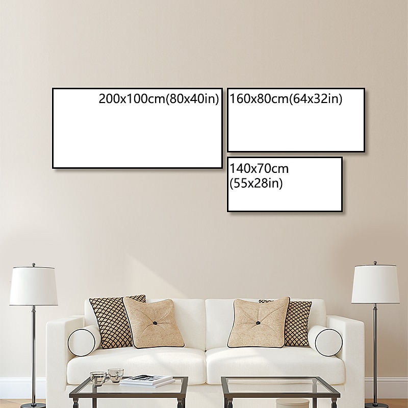 olieverfschilderij handgemaakte handgeschilderde kunst aan de muur abstract kleurrijk huisdecoratie decor gerold canvas geen frame niet uitgerekt 2025 - $100.99 –P1