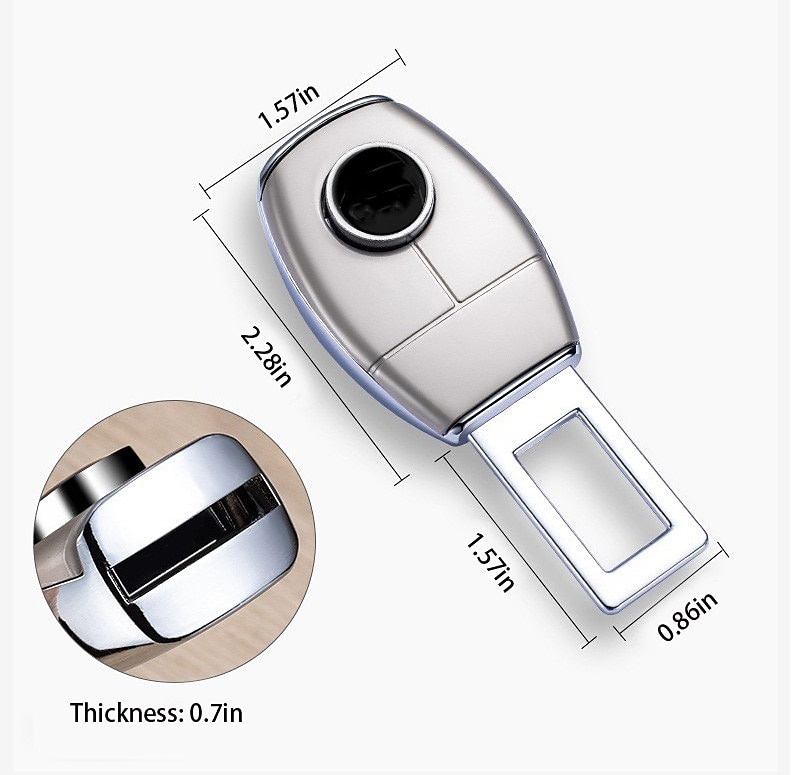 Car Safety Belt Extender Seat Extension Plug for Cadillac Escalade XT4 XT5 XTS SRX CT4 CT5 CT6 ATS CTS SLS XLR SLR Accessories 2025 - $18.99 –P7