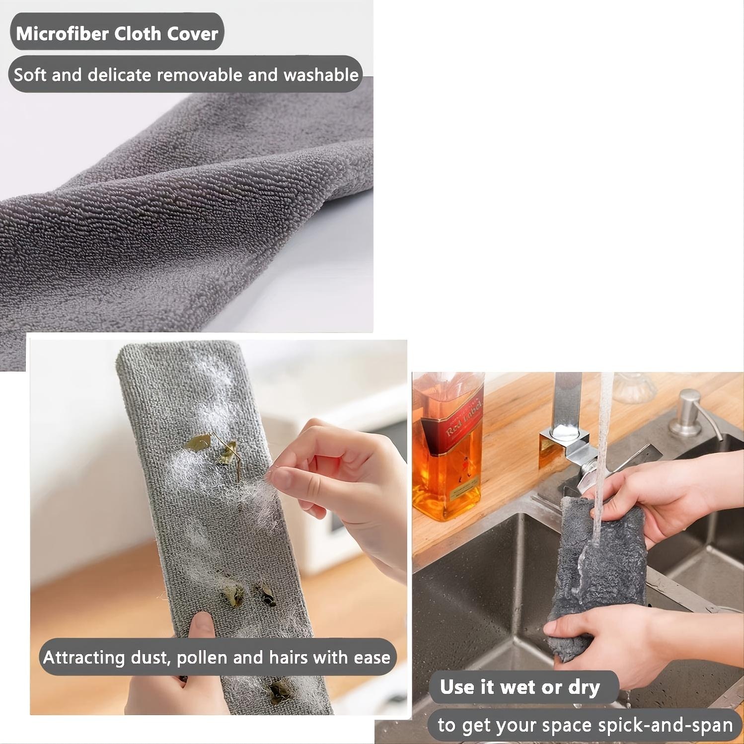 1pc Dust Cleaner, Microfiber Duster, Retractable Gap Dust Cleaning Artifact, Long Handle Microfiber Brush 2025 - $10.99 –P7