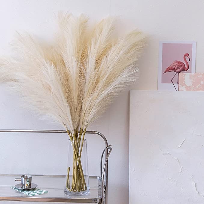 5pcs Wedding Mini Pampas Reed Grass INS Wind Simulated Flower Factory Home Decoration Wholesale Artificial Flowers 2025 - $10.99 –P6