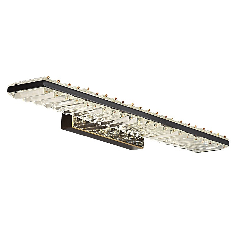 LED Vanity Light Crystal Waterproof IP20 20W Mirror Light Modern White Minimalist Bathroom Light Fixture Aluminum Iron Bathroom Wall Sconce  Wall Mount Lighting Fixture 2025 - $232.29 –P3