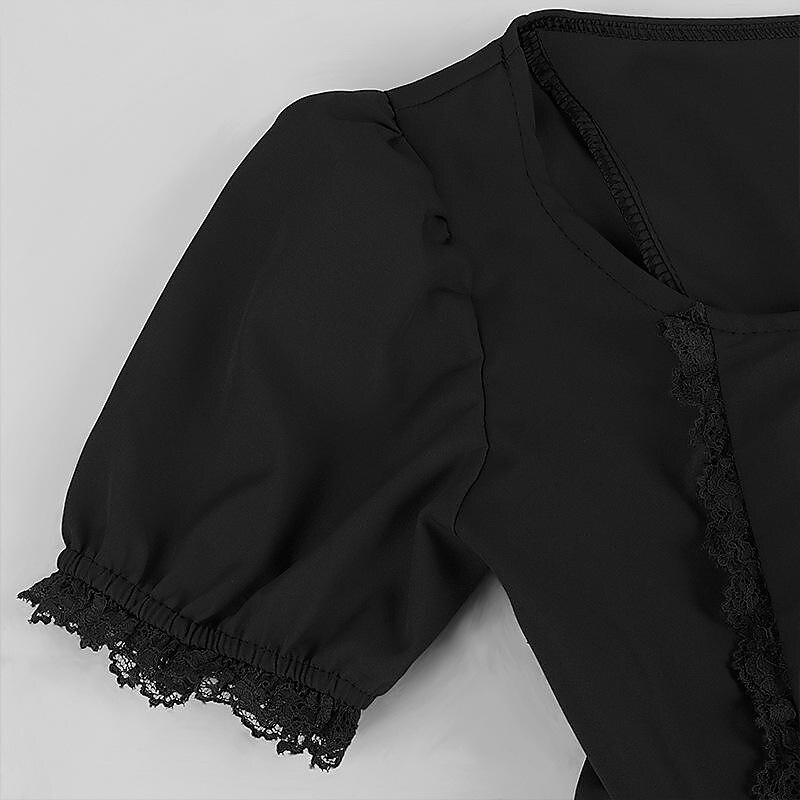 عتيق / معتق بانغك & قوطي العصور الوسطى فساتين فتاة القوطي ملابس تنكرية نسائي خيال ستيمبانك كاجوال / يومي للبالغين فستان 2025 - $43.99 –P17