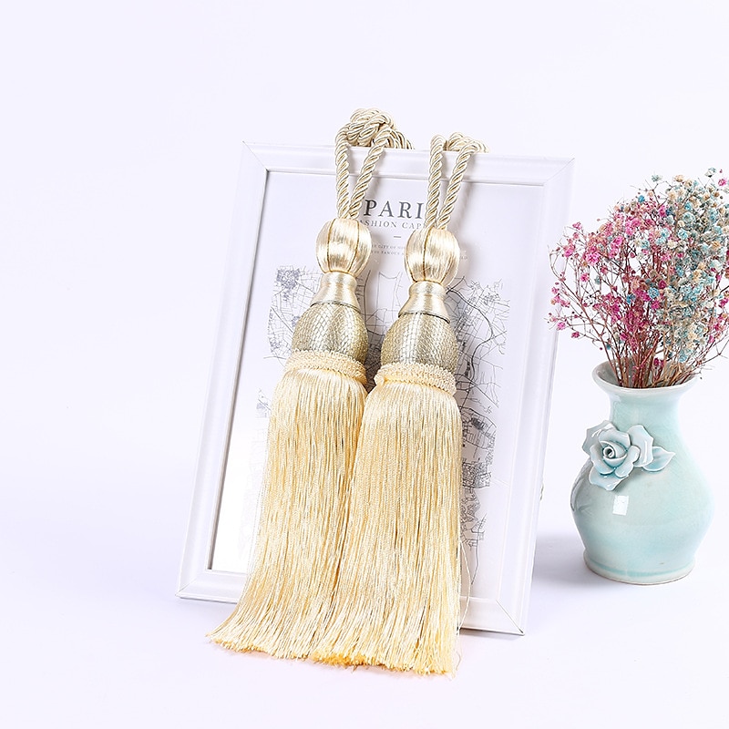 fermacravatta per tende in corda fermacravatte con frange per tende fermacravatte tende per finestre forniture per tende accessori per stanze in corda del 2025 a $16.99 –P10