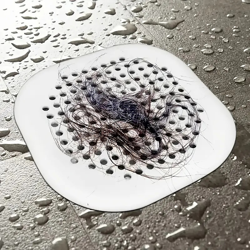 square silicone drain cover flat drain