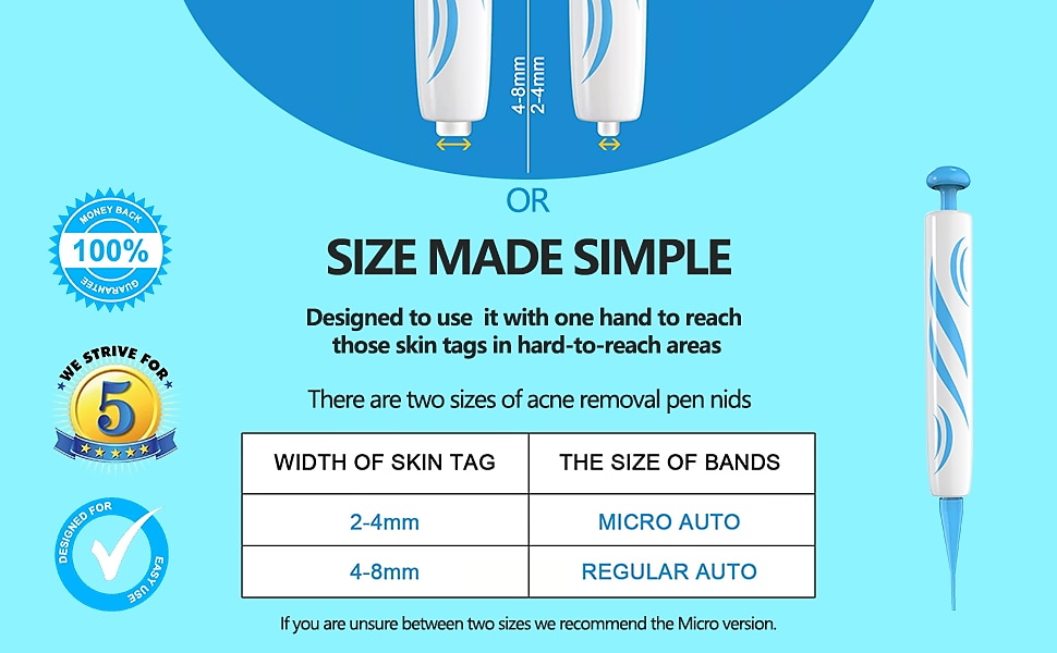 2 IN 1 Auto Micro Skin Tag Remover Device Standard And Micro Skin Tag Removal Kit Adult Mole Wart Remover Original Face Care Beauty Tool 2024 - $25.99 –P3