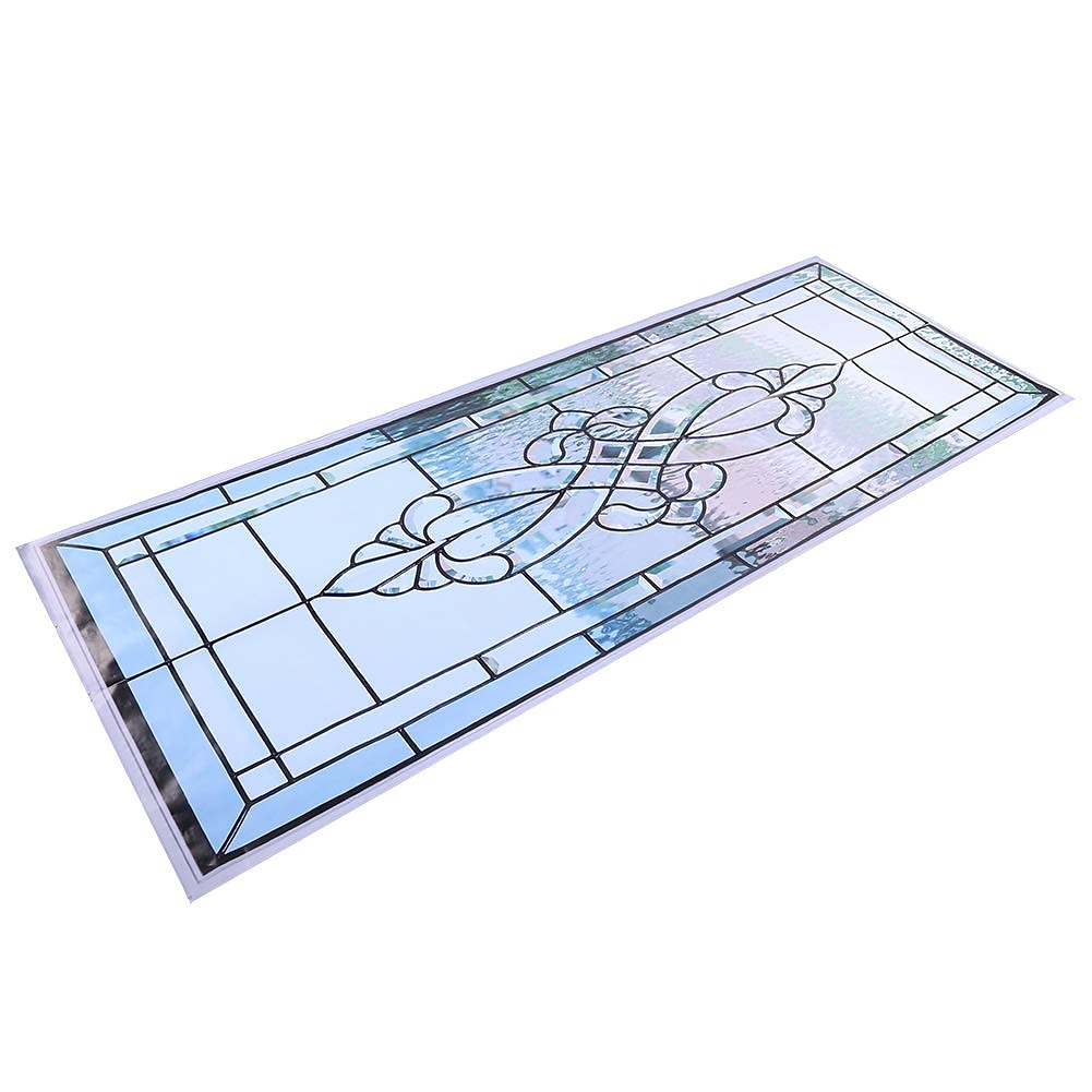 2 buc. autocolante autoadezive creative imitație de sticlă pentru uși pentru sufragerie autocolante decorative de perete rezistente la apă 30,3"*78,7"(77x200cm) 2025 - $26.99 –P12