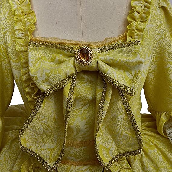 Vintage Rococo Victorian Renaissance Princess Colonial Period Prom Dress Women's Costume Vintage Cosplay Performance Party Halloween 3/4-Length Sleeve Maxi Princess Plus Size Dress Halloween 2025 - $200.99 –P14