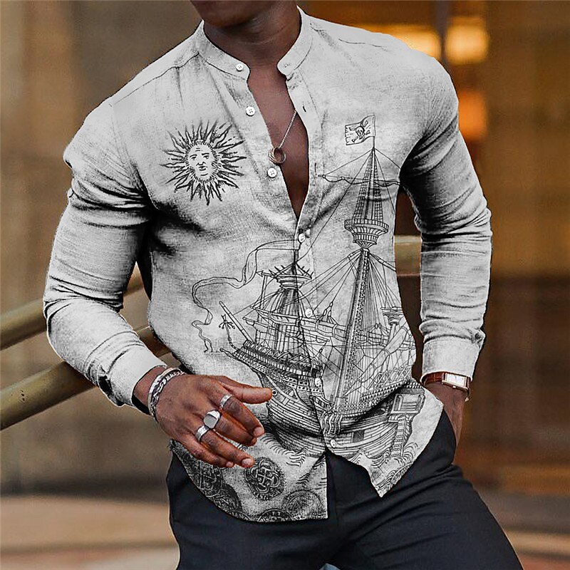 Grey and pink mens hot sale shirt