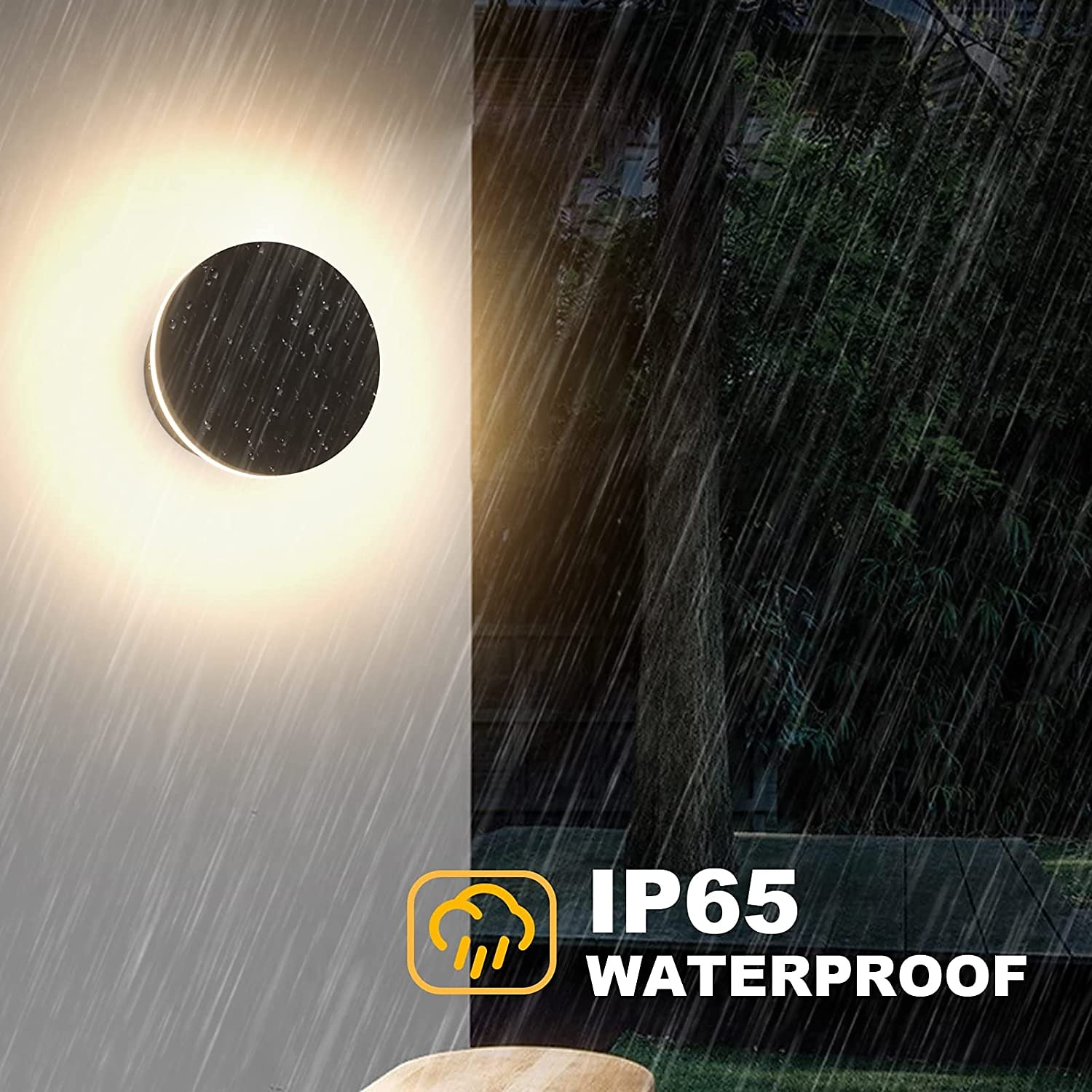 LED Outdoor/Indoor Wall Light IP65 Waterproof 5.9" Acrylic Aluminum 18W 3000-6000K Wall Lighting 1500-1600lm AC85-265V 2026 - $61.99 –P5