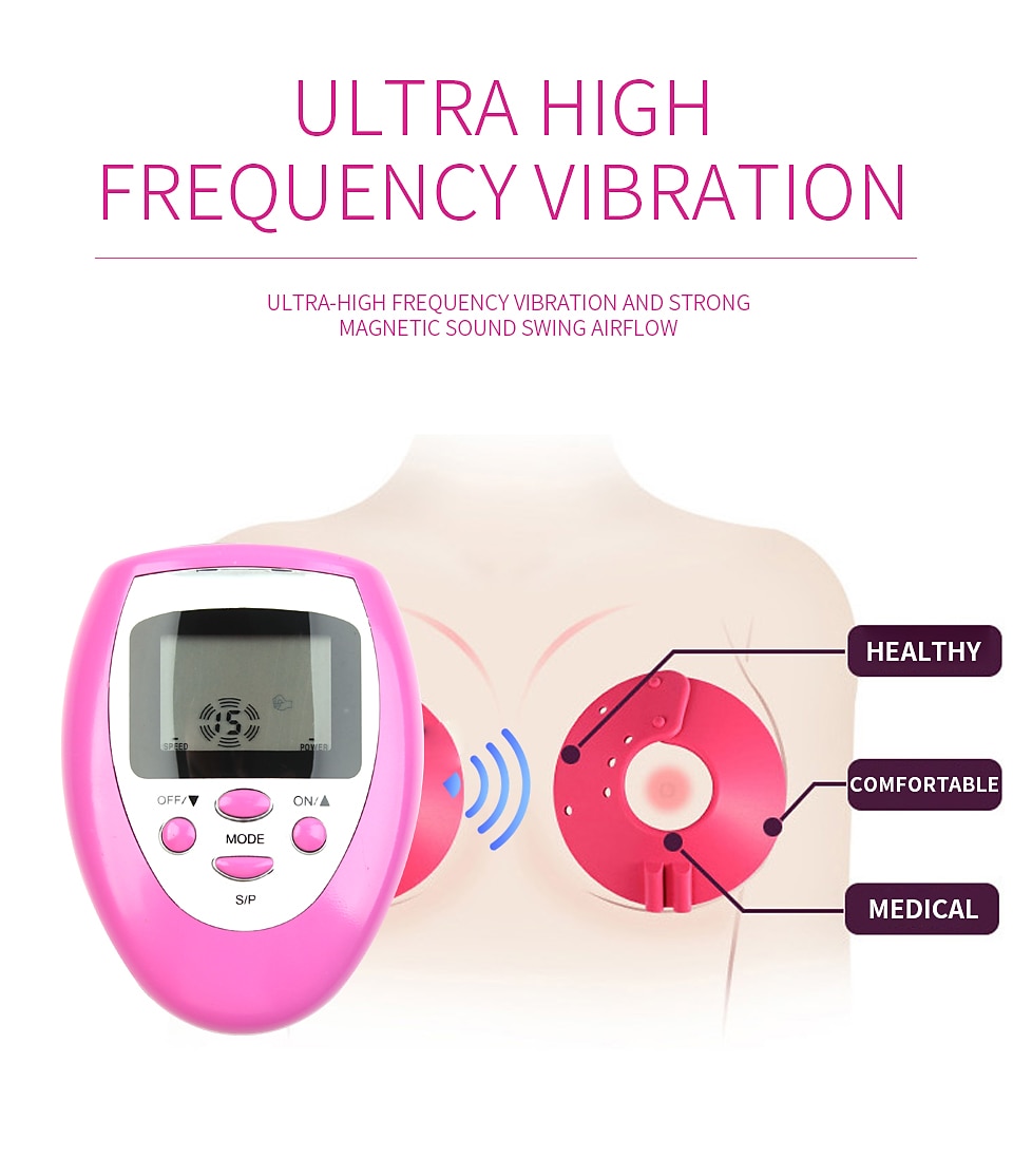 Electric Breast Pulse Massager Health Care Breast Enlargement Electric Massager Enhancer Enlarger Massage Muscle Stimulator Massager Valentine's Day Gift 2026 - $23.99 –P6