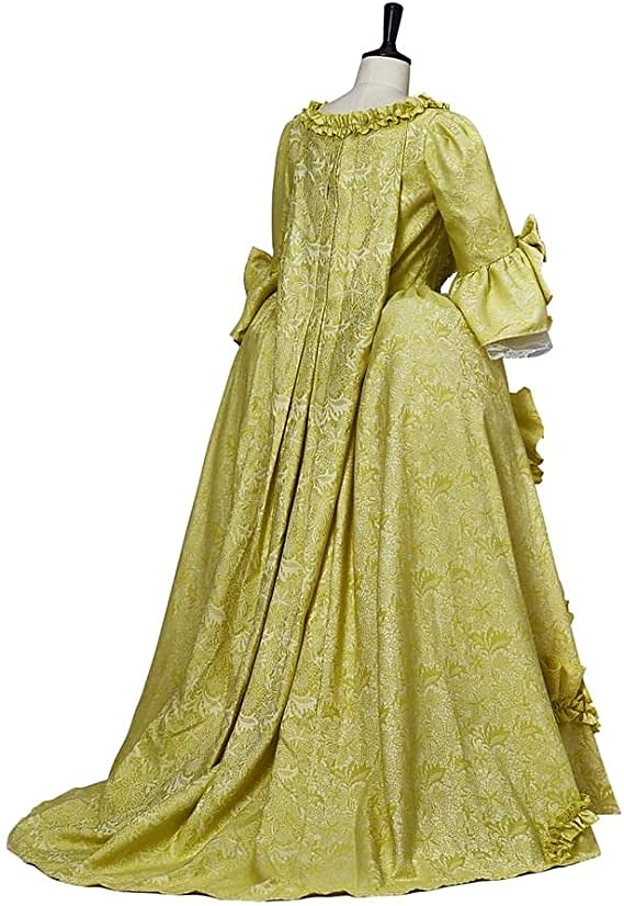 Vintage Rococo Victorian Renaissance Princess Colonial Period Prom Dress Women's Costume Vintage Cosplay Performance Party Halloween 3/4-Length Sleeve Maxi Princess Plus Size Dress Halloween 2025 - $200.99 –P12