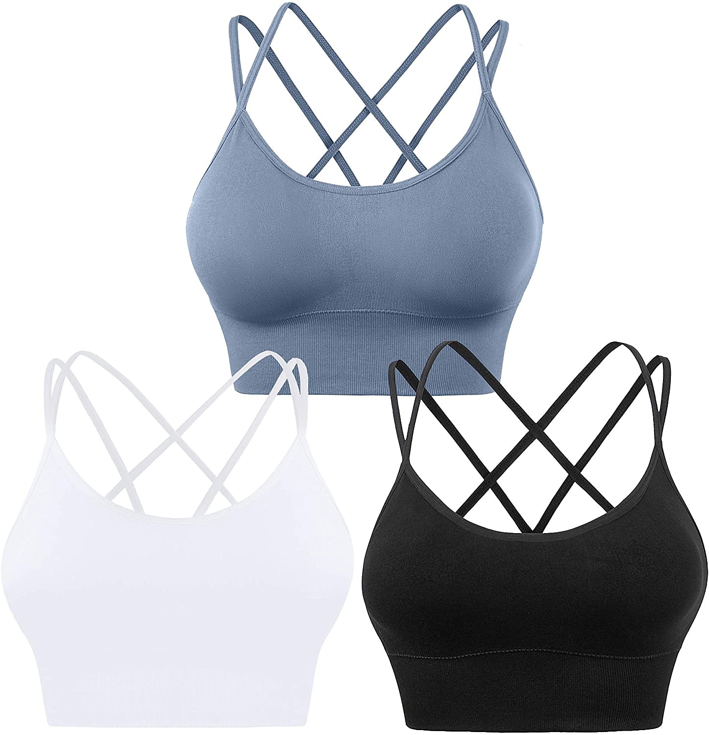 nová jaro/léto vysoká pevnost nárazuvzdorná sportovní podprsenka dámská běžecká fitness podprsenka set tílko na jógu 2025 - $14.49 –P13