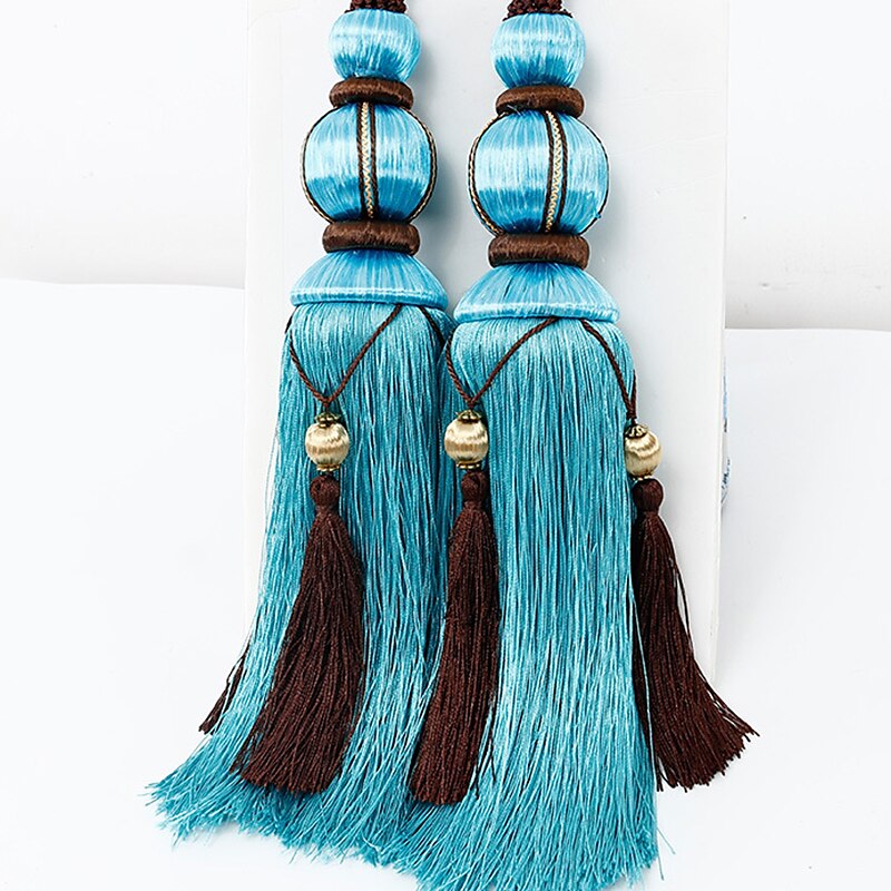cortină de frânghie ciucuri cravate spate franjuri pentru perdele reținere draperii ferestre accesorii pentru perdele accesorii pentru cameră de frânghie 2025 - $16.99 –P9