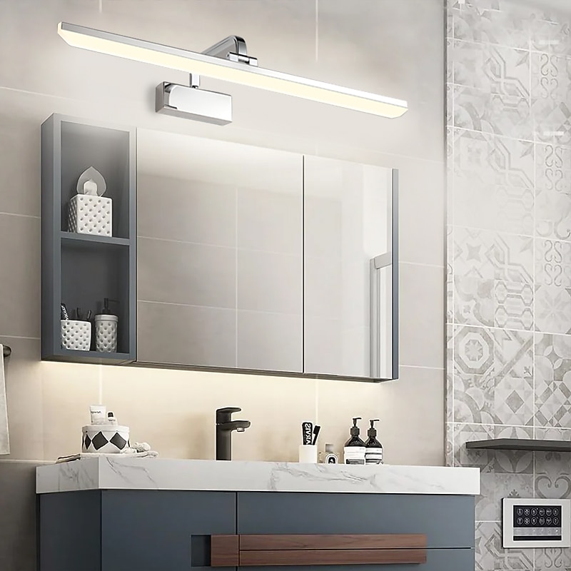 Bath Mirror Lamps LED Mirror Front Light 23" IP20 7W Bathroom Mirror Headlights, Led Mirror Light Waterproof Fog Dressing Light Wall Lighting White Light 110-240V 2025 - $132.99 –P10