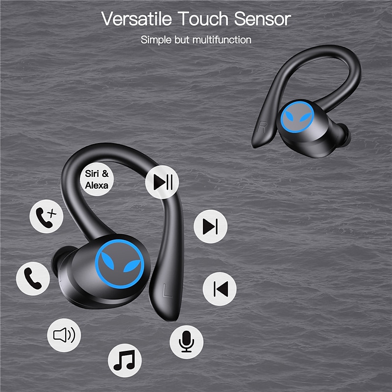 TWS Wireless Earphones Bluetooth-compatible 5.1 Headphones IPX7 Waterproof Earbuds LED Display HD Stereo Mic for Xiaomi iPhone 2025 - $44.99 –P7