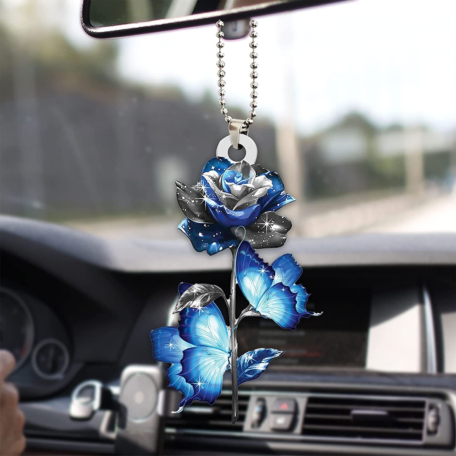 StarFire New Arrival Blue Moon With Dragon Lover Car Hanging Ornament Holiday Decoration Home Decoration Hanging Ornament 2025 - $11.99 –P11