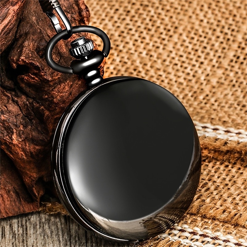 Orologio da Tasca Vintage per Uomo con Catena Orologio Rotondo Semplice e Squisito Orologio a Pendente Regalo per Uomini e Donne del 2025 a $15.99 –P8