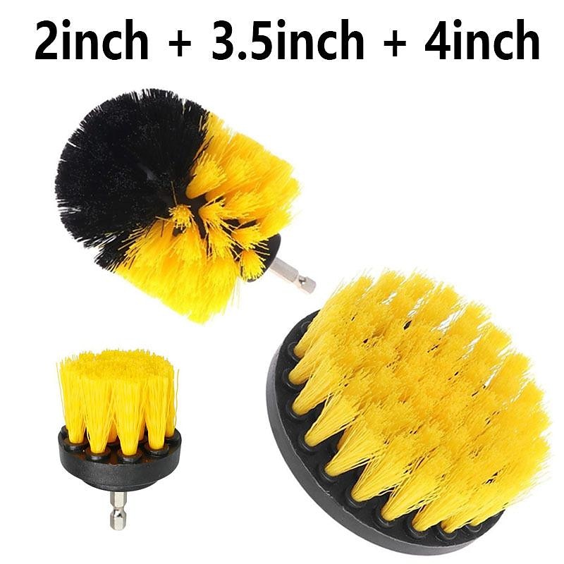 Drill Brush Set, Power Scrubber Wash Cleaning Brushes Tool Kit