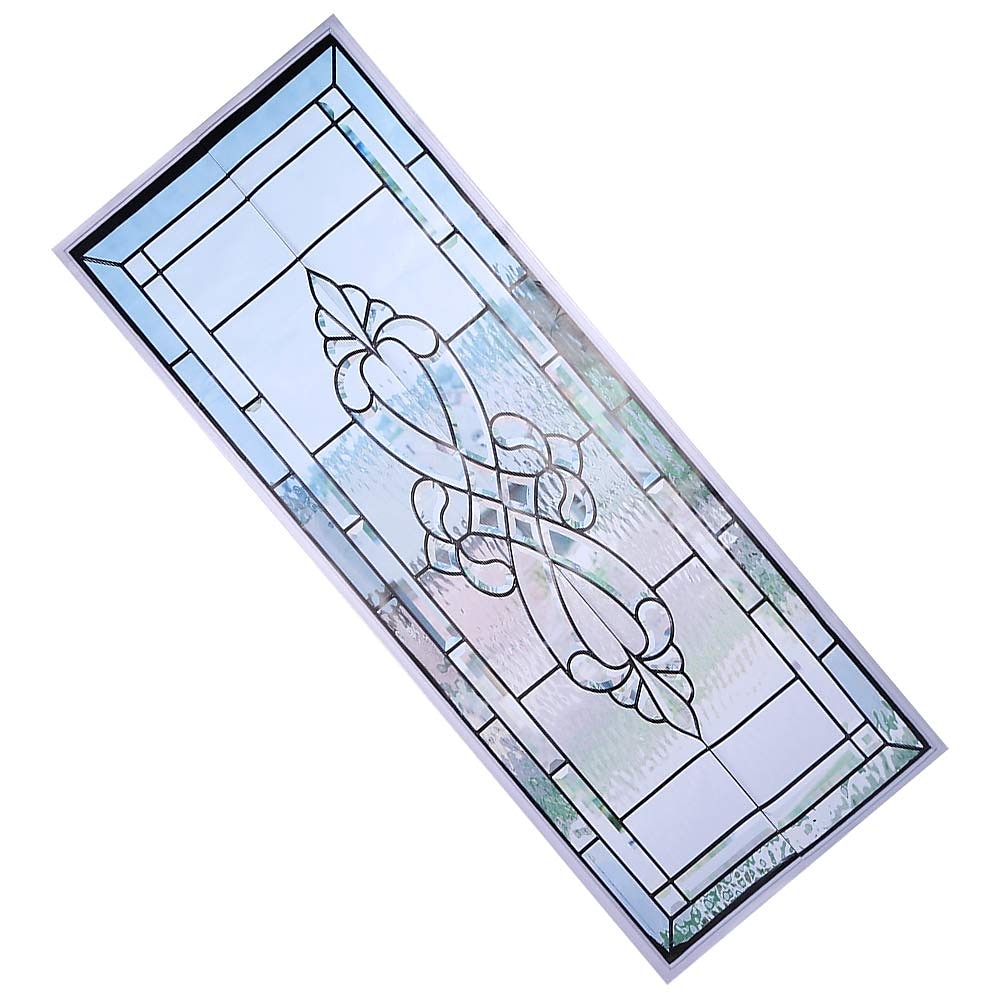 2 buc. autocolante autoadezive creative imitație de sticlă pentru uși pentru sufragerie autocolante decorative de perete rezistente la apă 30,3"*78,7"(77x200cm) 2025 - $26.99 –P13
