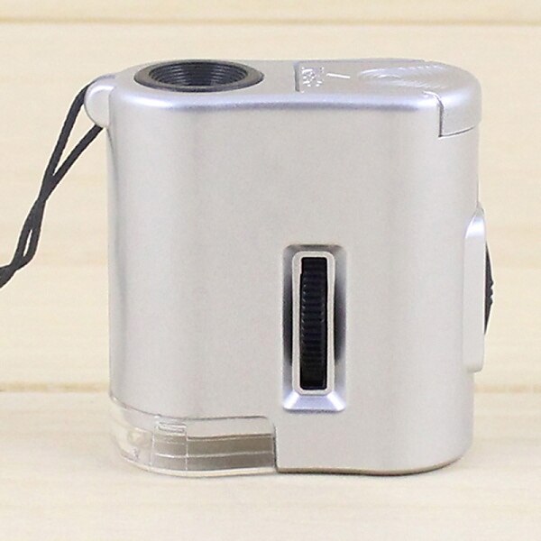 Mini Pocket 60X Microscope Magnifier Glass Jeweler Loupe with LED UV Light 2025 - $9.99 –P7