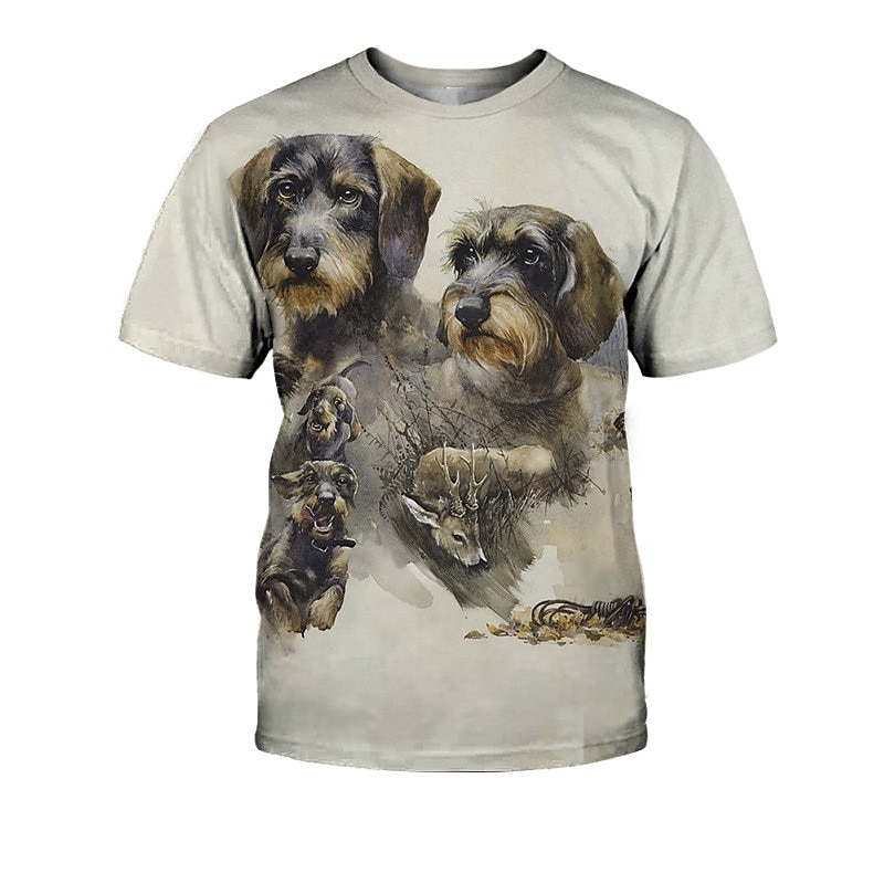 Con animale Cane Bassotto Maglietta Manga 3D Grafica Per Da coppia Per uomo Per donna Per adulto Mascherata Stampa 3D Casual / quotidiano del 2025 a $16.49 –P10