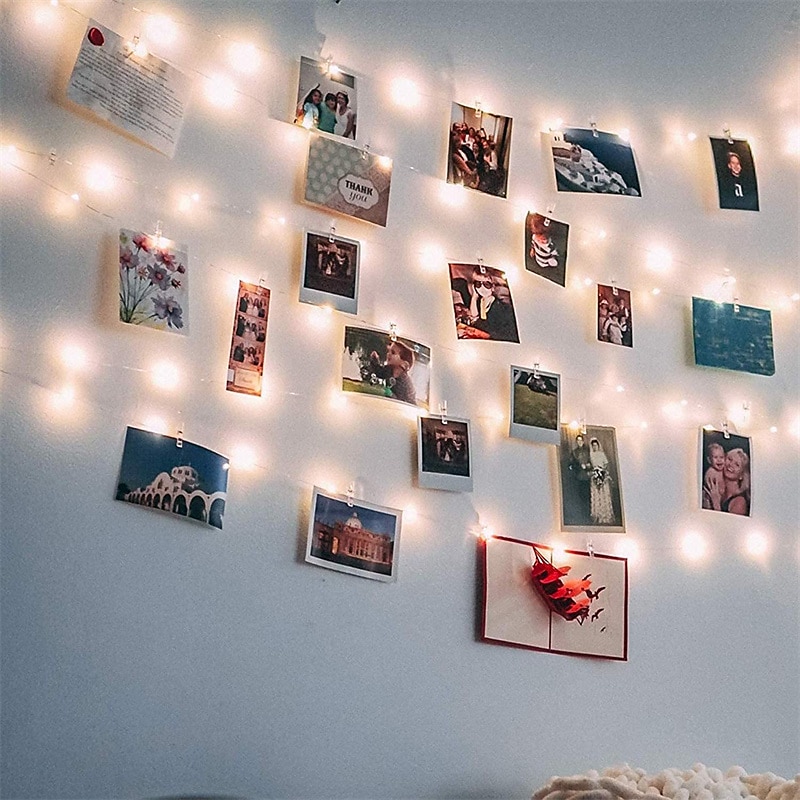 Lampki świetlne LED Oświetlenie Fotograficzne USB LED Bajkowe Lampki Zasilane Baterią Girlanda do Sypialni Domu na Imprezę Ślubną Dekoracja 2026 - $15.49 –P17