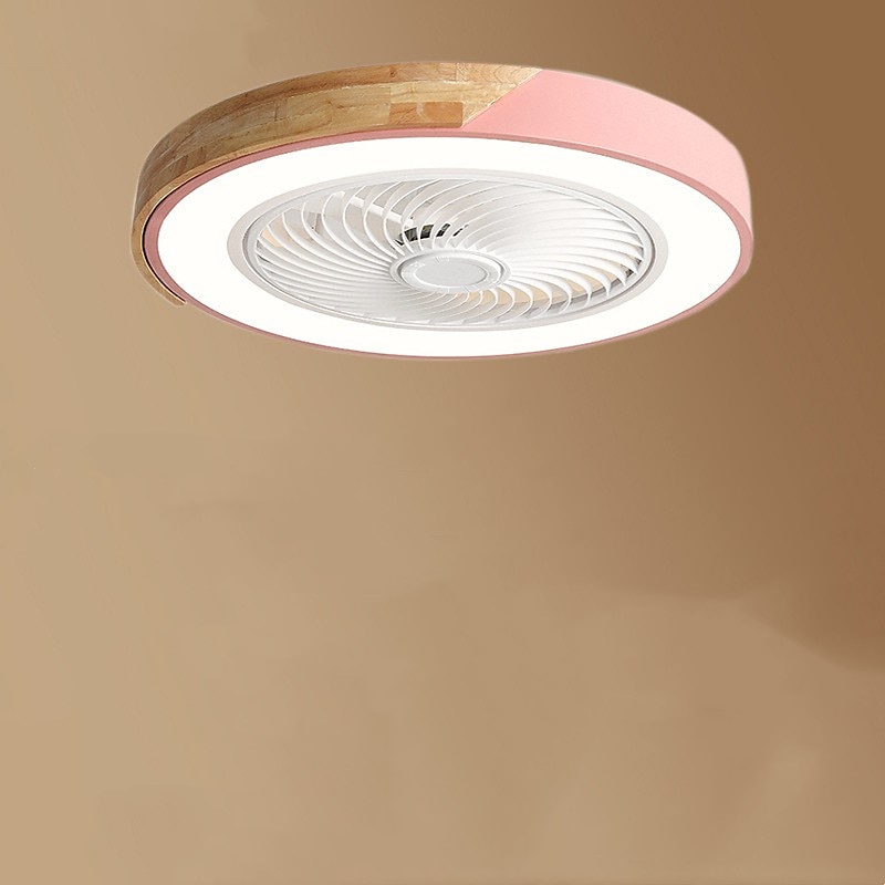 ventiladores de teto led com luzes reguláveis com contral remoto 20" luminária embutida no teto abajur acrílico lustre quarto sala de estar de 2025 por $242.49 –P17