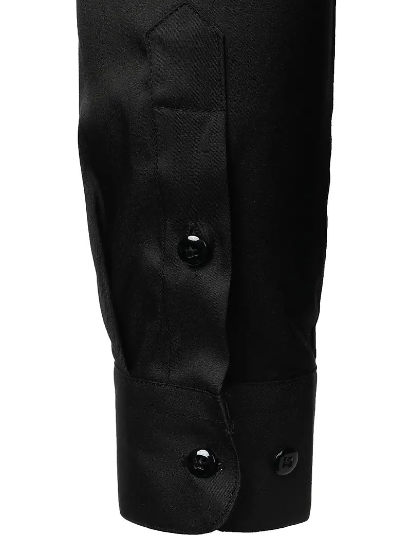 Men's Shirt Dress Shirt Button Down Shirt Plain Wedding Office & Career Black Long Sleeve Turndown Spring & Fall Clothing Apparel Basic 2025 - $22.99 –P5