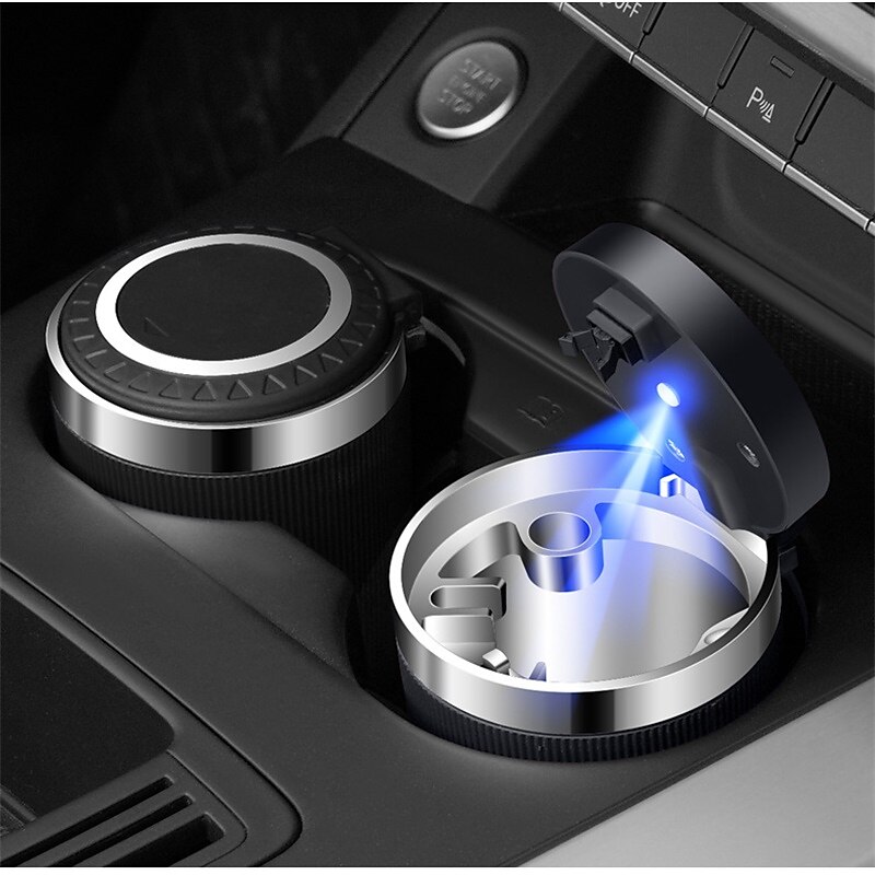 StarFire Car Ashtray Multi-functional Personalized Car Supplies General Household Portable Metal Liner Ashtray 2025 - $18.99 –P7
