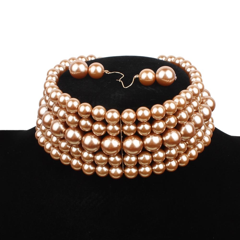 helmi choker kaulakoru korvakorut 2 kpl läppätarvikkeet vintage 1920-luvun möly 20-luvun art deco naisille 2026 - $18.99 –P13