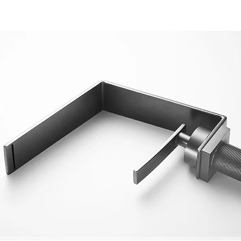 Rubinetto miscelatore lavabo a cascata, rubinetti lavabo lavabo monocomando lavabo monocomando con tubo caldo e freddo, monoblocco vaso acqua rubinetto in ottone montato a ponte del 2025 a $89.99 –P10