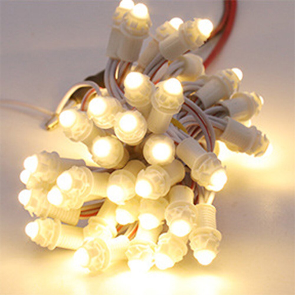 6M 100LED Led Pixel Bullet Nodes String Lights Christmas DC12V 9MM Single Color Signboard Display Lamp 2025 - $23.99 –P7