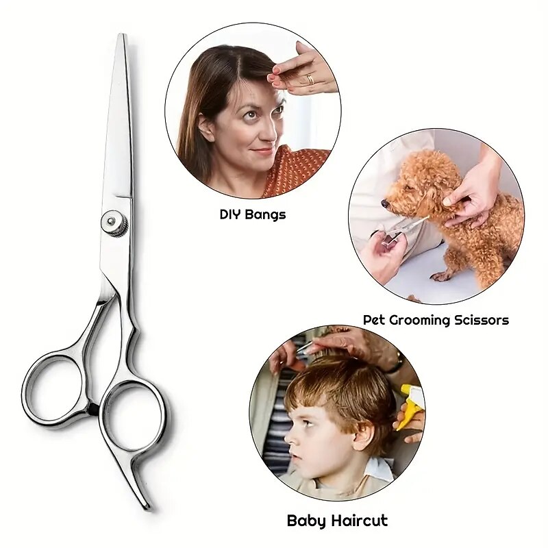 haarknipscharen kits 10-delige roestvrijstalen kappersschaar set professionele nagelschaar voor kapper thuisgebruik 2026 - $25.99 –P1