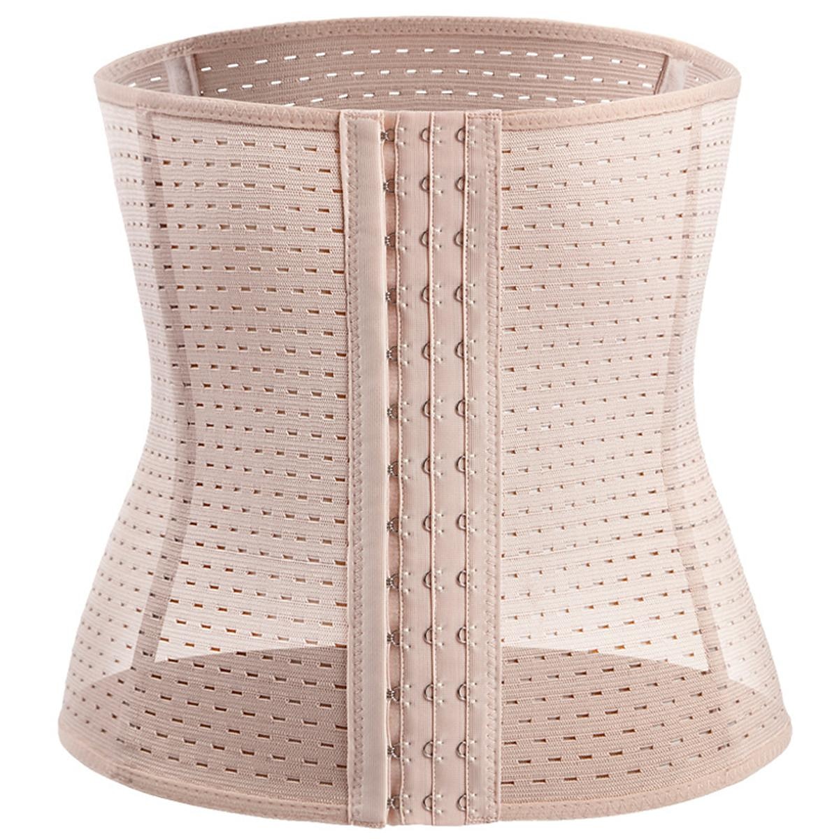 Women's Plus Size Shapewear Waist Trainer Body Shaper Pure Color Sport Simple Casual Home Daily Going out Breathable Summer Spring Home Outfits 2025 - $11.99 –P9