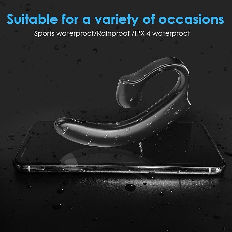 2023 Painless Ear-hook Bluetooth 5.0 EDR Business Headphoneergonomic design Non-earplugs Wireless sport Earphone with Mic 2025 - $12.99 –P11