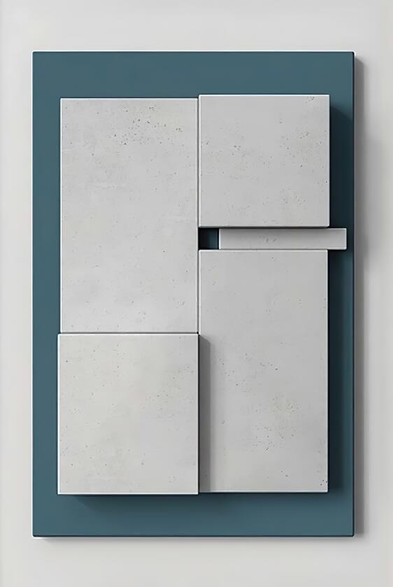 2025年 黒と白の抽象的なテクスチャ 3 d ジオメトリ アート キャンバス プリント モダンな最小限の壁の装飾彫刻ポスター写真 コレクション – $21.99 –P12