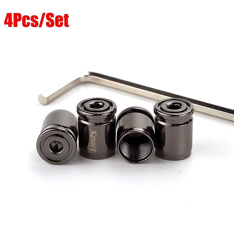 StarFire 4pcs Anti-Theft Tire Valve Caps - Sport Style Zinc Alloy Valve Stem Covers, Dust Proof and Decorative for Wheels 2025 - $11.99 –P8