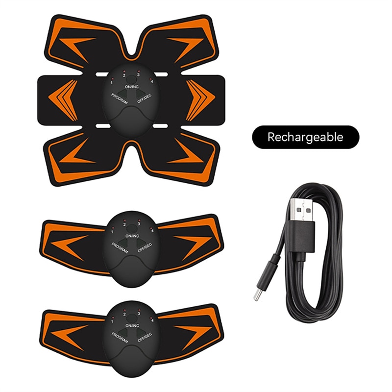 EMS Abdominal Muscles Training Stickers Electric Abdominal Stimulator Fitness Body Slimming Massager Weight Loss For Men Women Valentine's Day Gift 2026 - $24.99 –P1