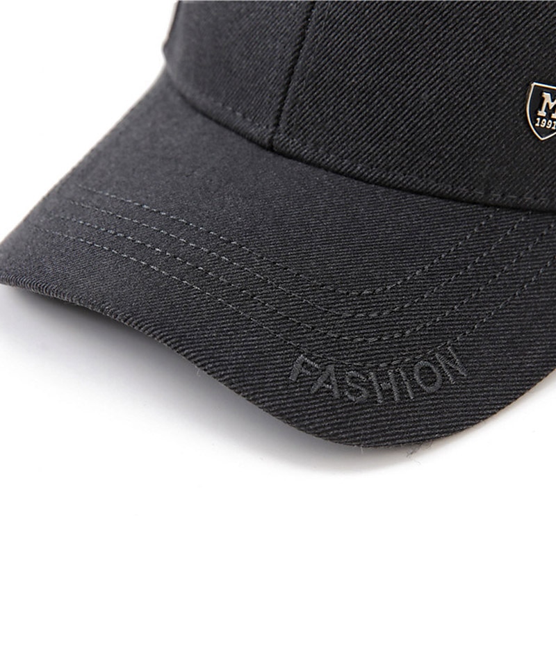 Herren Cap Basecap Kappe Schwarz Dunkel Blau Baumwolle Reise Strand Design Outdoor Urlaub Glatt Einstellbar Sonnenschutz Atmungsaktiv Modisch 2025 - $12.49 –P4