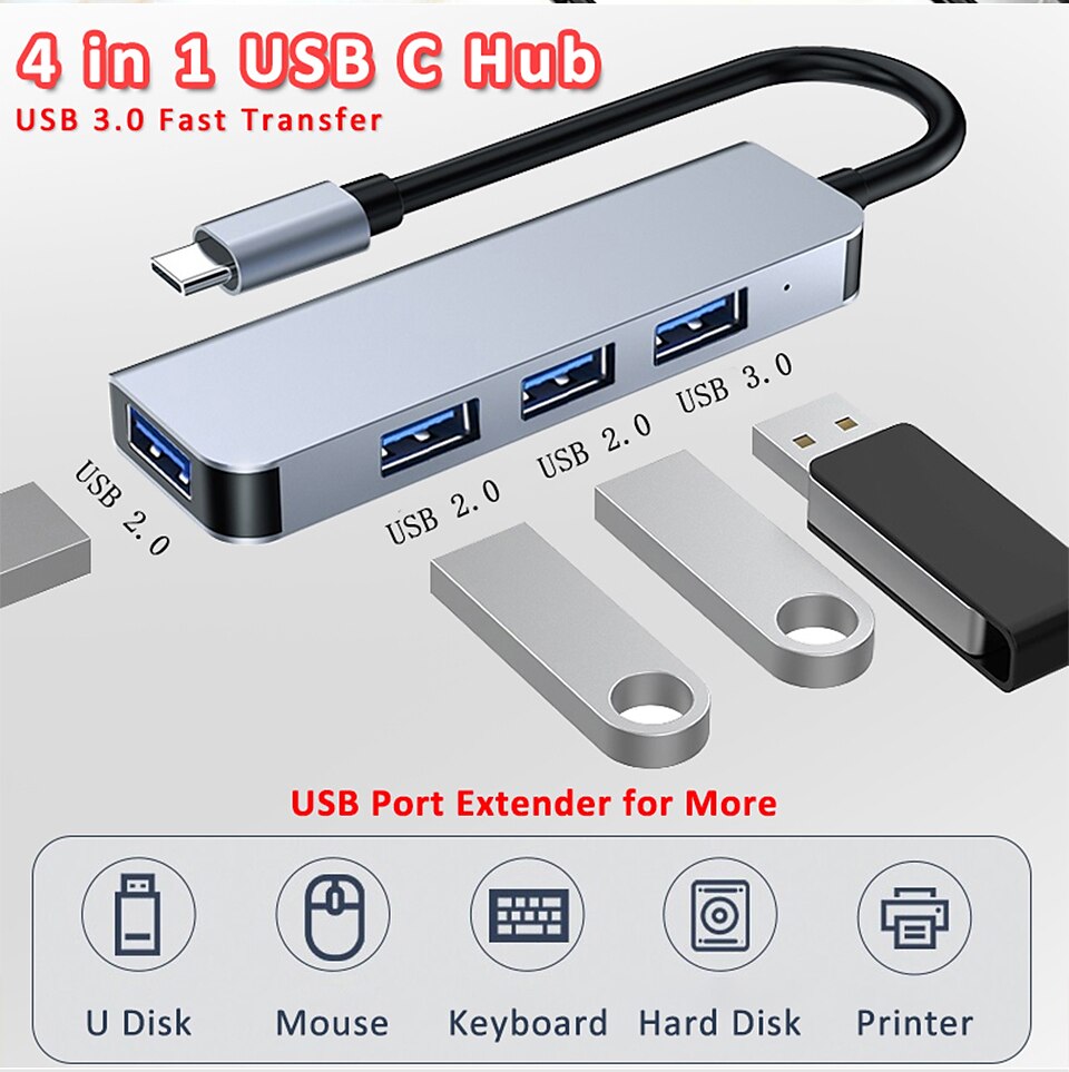 док-станция usb type c usb c hub 3.0 адаптер 8 в 1 hdmi устройство чтения карт памяти sd/tf для macbook air ipad периферийные устройства для портативных компьютеров 2025 - CAD $32.23 –P9