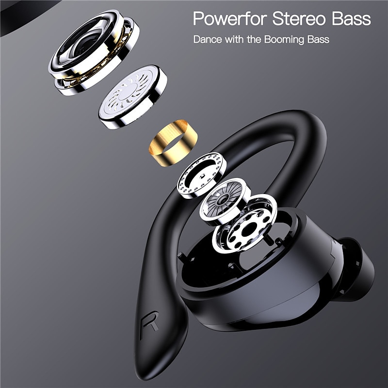 TWS Wireless Earphones Bluetooth-compatible 5.1 Headphones IPX7 Waterproof Earbuds LED Display HD Stereo Mic for Xiaomi iPhone 2025 - $44.99 –P6