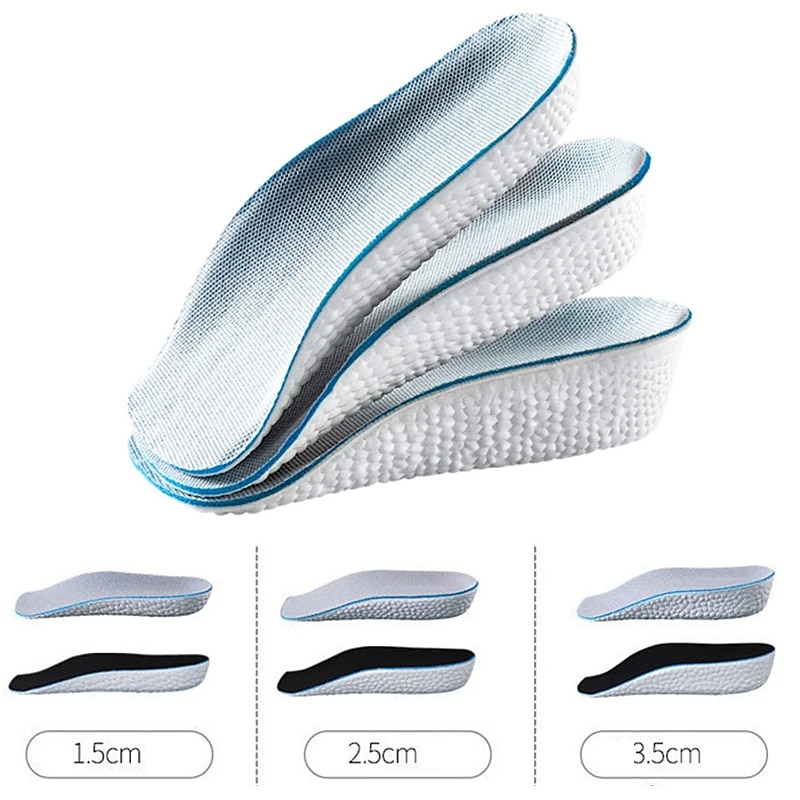 1Pair/pack Invisible Height Increasing Insole Orthopedic Arch