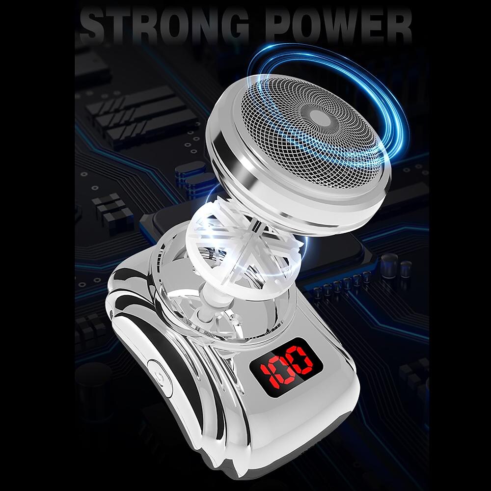 Electric Shaver USB Rechargeable Digital Display Razor Mini Portable Multifunctional Travel 0.1mm Men'S Razor Without Residue 2025 - $22.99 –P14