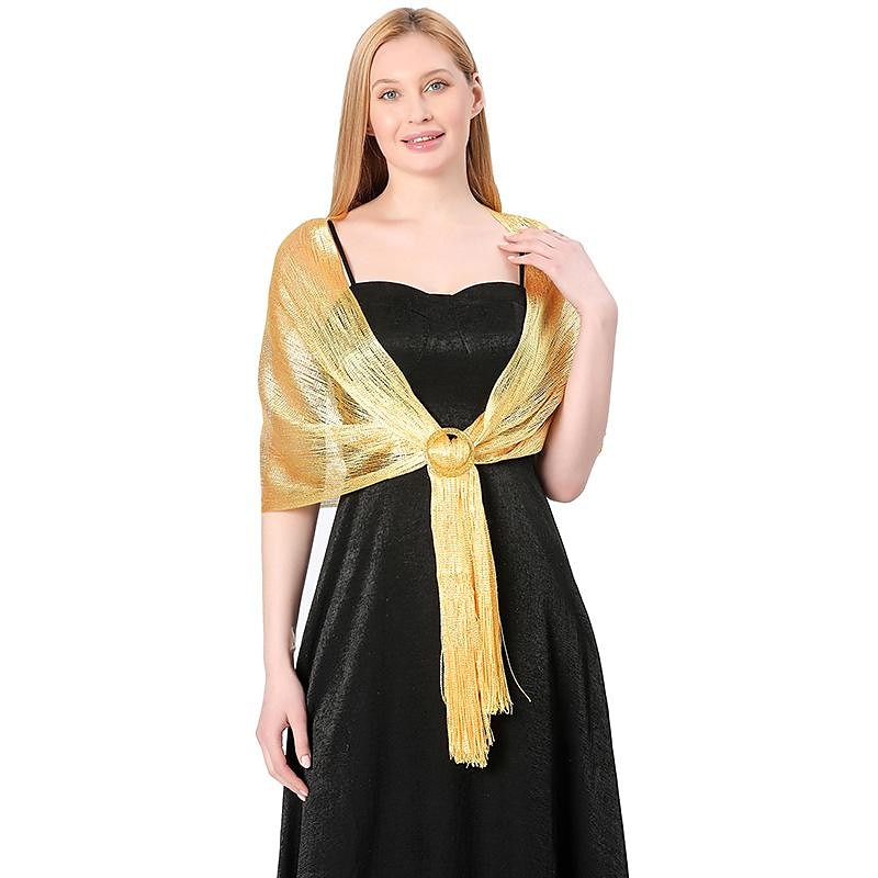 Women's Shrug Elegant Shrugs Vintage Style Solid Color Open Front Half Sleeve Knit Formal Party Work Silver Light Pink Summer Spring 2025 - $27.99 –P10