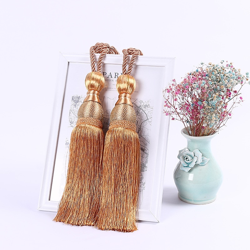 fermacravatta per tende in corda fermacravatte con frange per tende fermacravatte tende per finestre forniture per tende accessori per stanze in corda del 2025 a $16.99 –P18