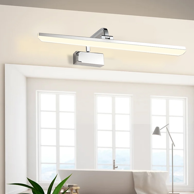 Bath Mirror Lamps LED Mirror Front Light 23" IP20 7W Bathroom Mirror Headlights, Led Mirror Light Waterproof Fog Dressing Light Wall Lighting White Light 110-240V 2025 - $132.99 –P7