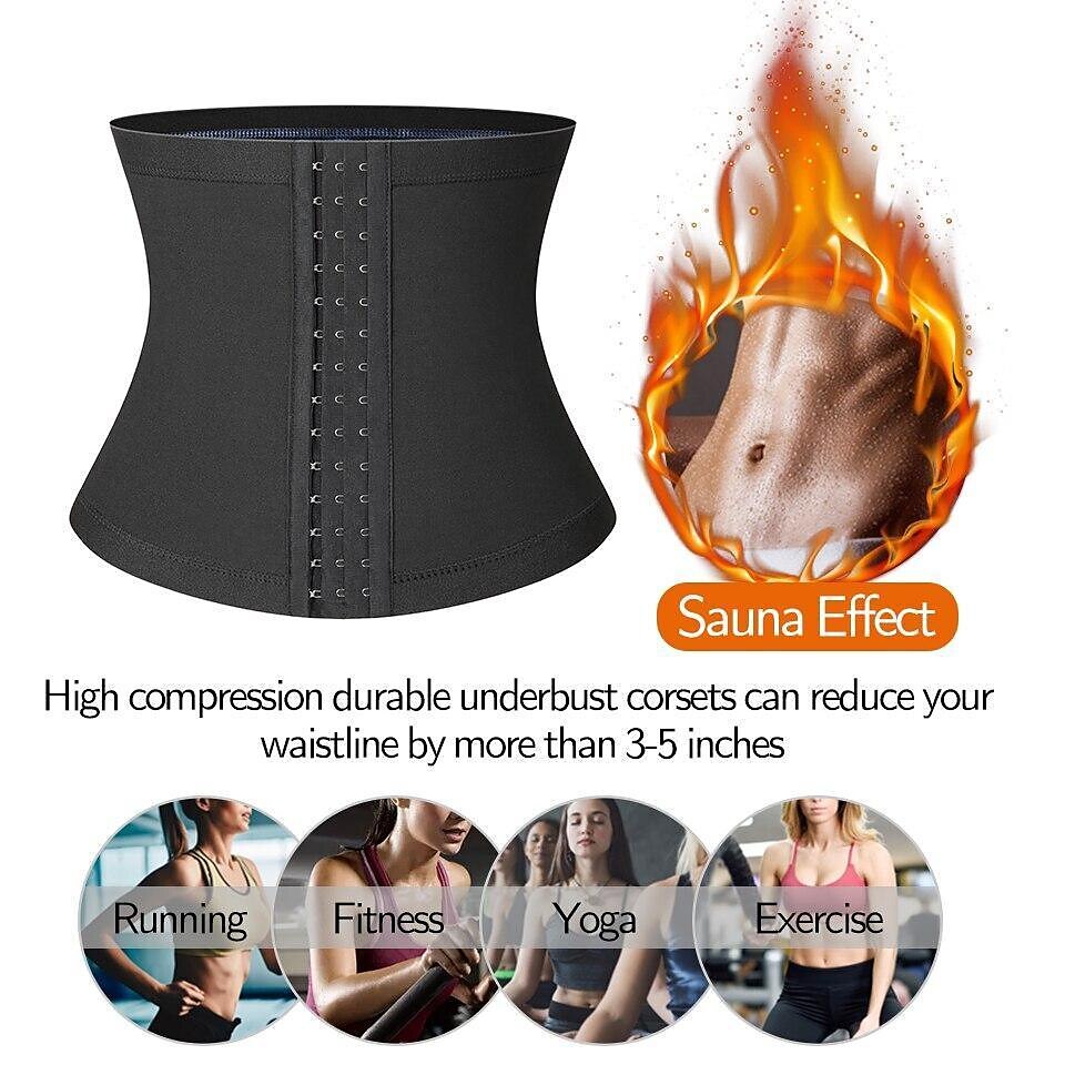 Waist Trainer For Women Shaper Sauna Sweat Belt Waist Trimmer 2025 - $16.49 –P13