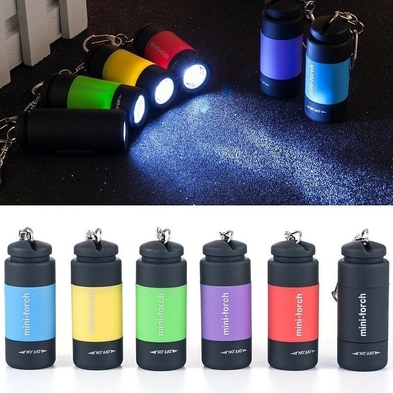 1PC Waterproof Mini Keychain Pocket Torch USB Rechargeable LED Flashlight Lamp Outdoor Sports Interior Design 2025 - $6.99 –P3
